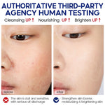 Before_and_after_results_of_skin_cleansing_test