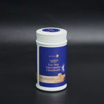 Glucosamine_Chondroitin_supplement_bottle_on_black_background_centered_view